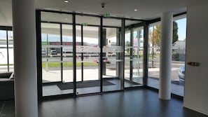 Interior entrance