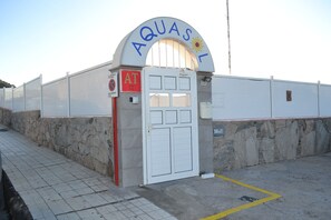 Entrada de la propiedad