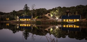 Front of property – evening/night
