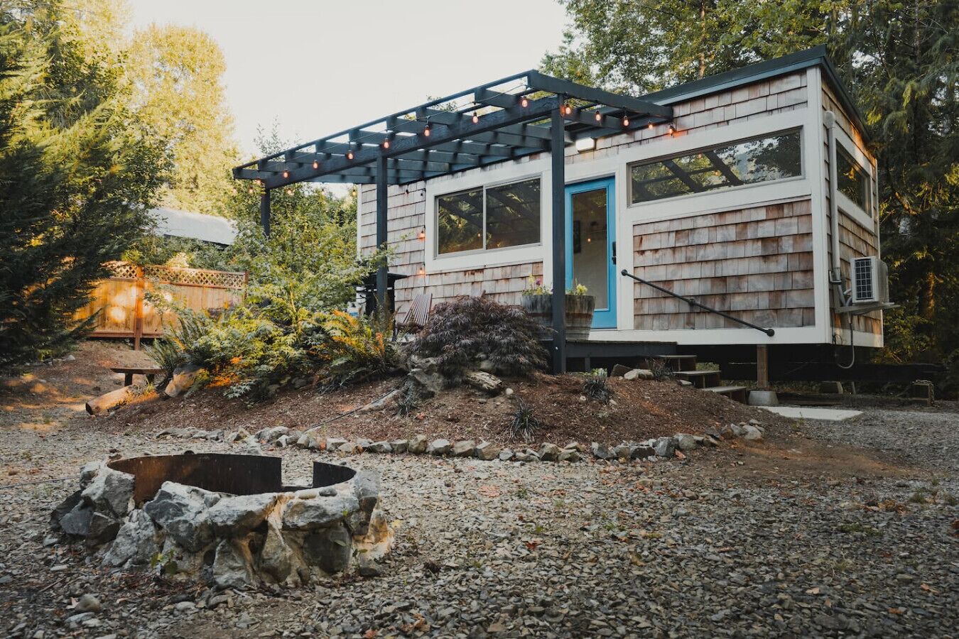 Relax by the firepit under starry skies!
