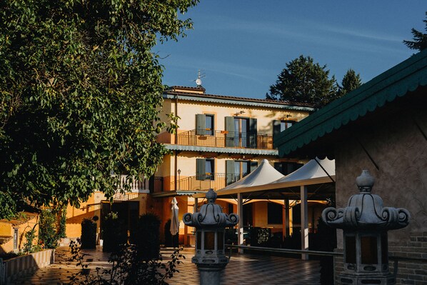 Facciata della struttura