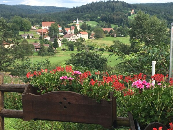 Blick auf die Berge