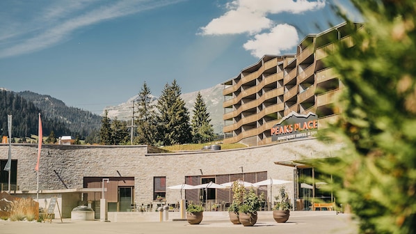 Fassade der Unterkunft