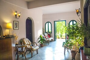 Sitzecke in der Lobby
