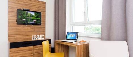 In-room business centre