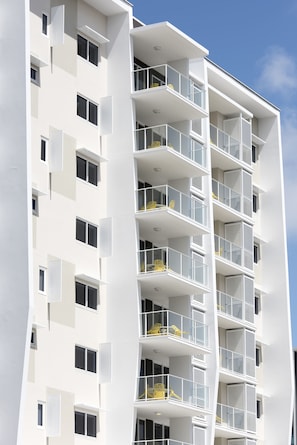 Overnatningsstedets facade