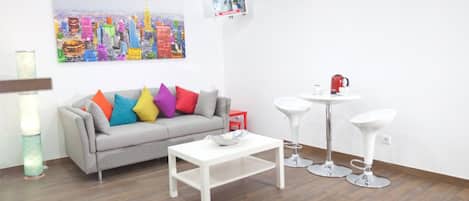 Coin salon dans le hall