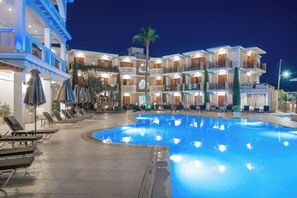 Front of property – evening/night