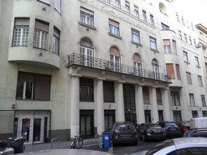 Facciata della struttura