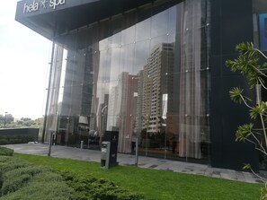 Entrada de la propiedad