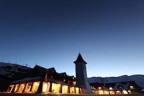 Front of property – evening/night