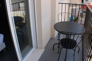 Udsigt fra balkon