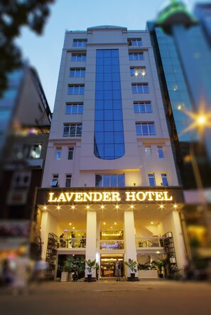 Front of property - evening/night