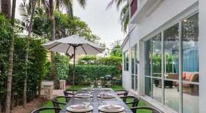 Restaurang utomhus