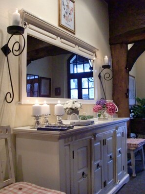 Interior entrance