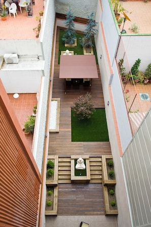 Vista del balcón