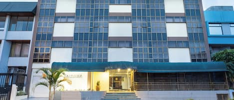 Fassade der Unterkunft