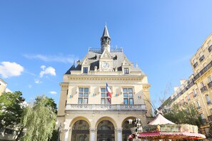 Overnatningsstedets facade