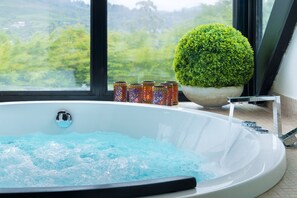 Bubbelpool inomhus