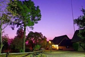 Front of property - evening/night
