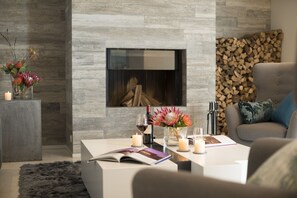 Sala de estar en el lobby