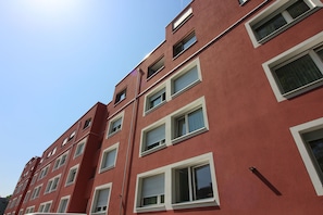 Fassade der Unterkunft