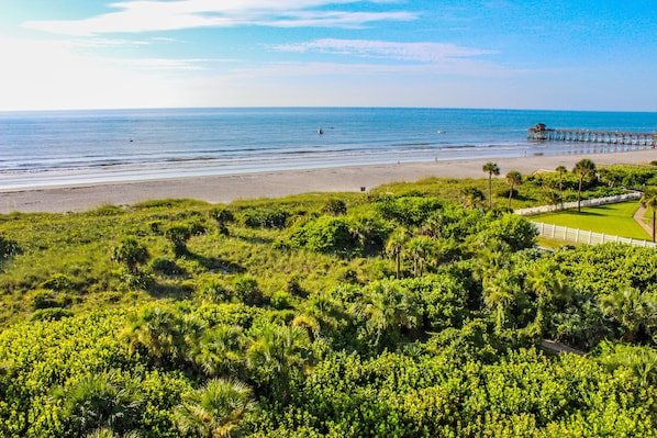 Vista spiaggia/mare