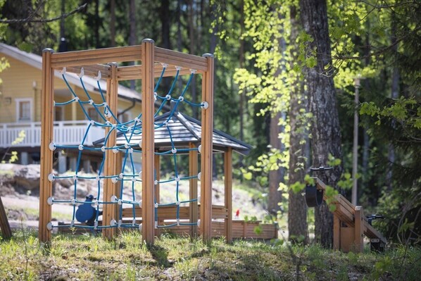 Lekområde för barn utomhus
