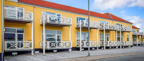 Fassade der Unterkunft