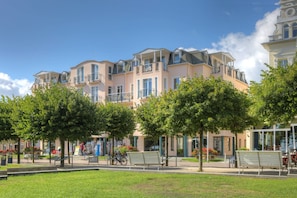 Fassade der Unterkunft