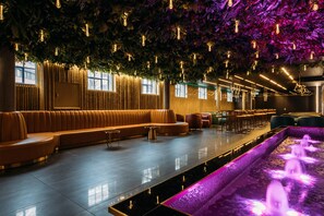 Sala de estar en el lobby
