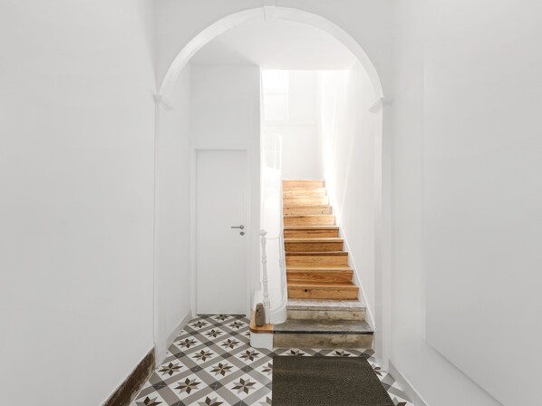 Interior entrance