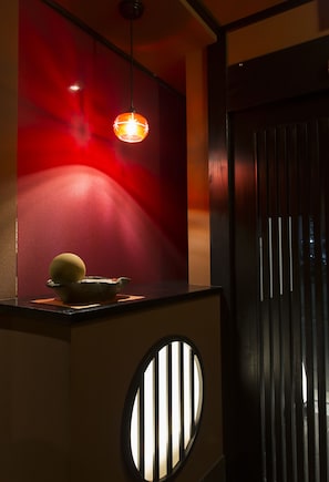 Interior entrance