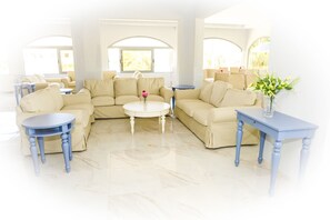 Sitzecke in der Lobby
