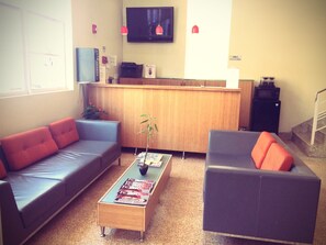 Sala de estar en el lobby