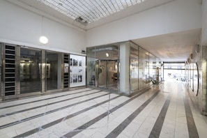Interior entrance