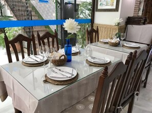 Breakfast area