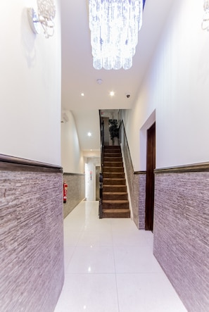Interior entrance