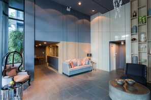 Sala de estar do lobby