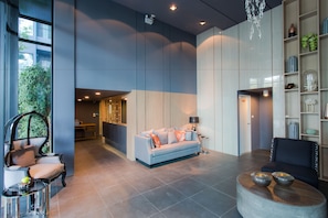 Sitzecke in der Lobby