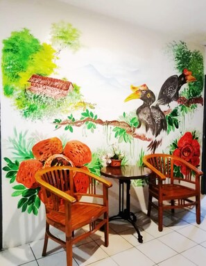 Lobby sitting area