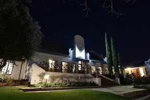Front of property - evening/night