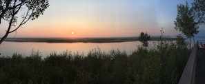 Vista desde la propiedad