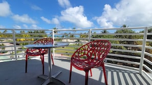 Udsigt fra balkon