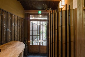 Interior entrance