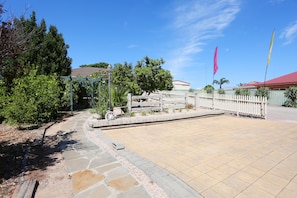 Blick auf den Garten