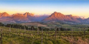 Vista a la montaña