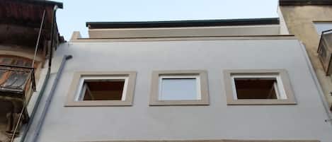 Fassade der Unterkunft
