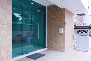 Fassade der Unterkunft
