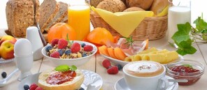 Buffet de café da manhã